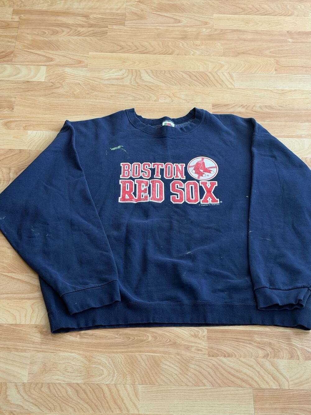 Fruit of the Loom Boston Red Sox Crewneck Sweatshirt Men's 2XL